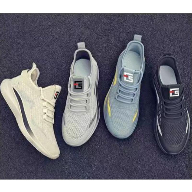 Summer White Casual Shoes Breathable Non-slip Walking Sneakers Men Shoes Outdoor 2025 Comfortable Fashion Lace Up Running Shoes