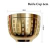 1Pcs Small Mini Pure Brass Cornucopia Wealth Attracting Baifu Jar Cup  Home Decoration Accessories