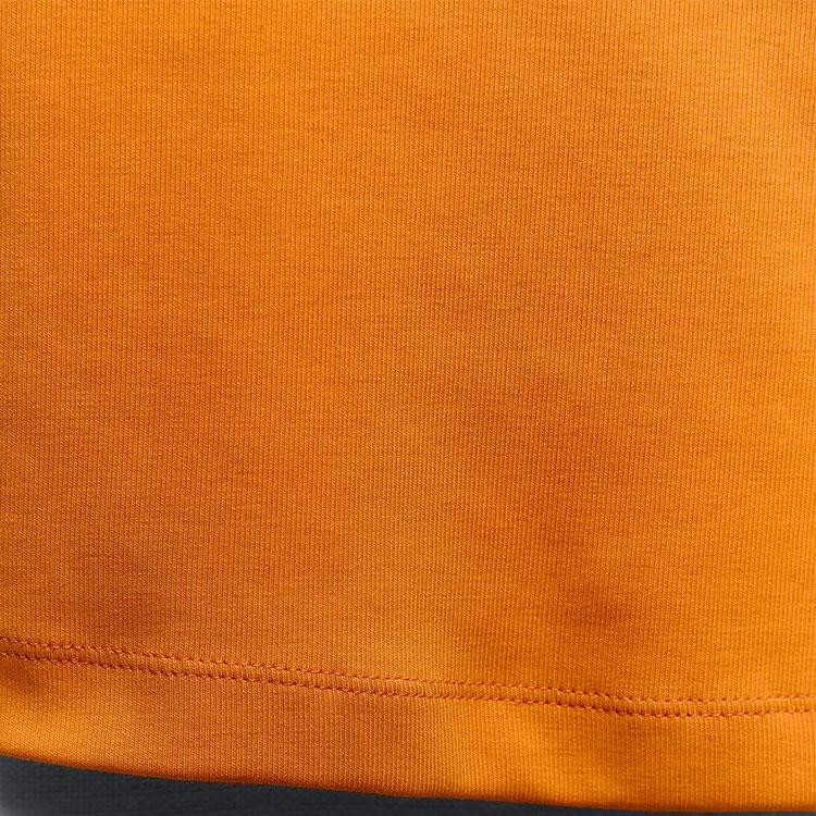 Zara Solid Color Slim Fit Round Neck Sleeveless Dress Women dresses Striped Orange 5644333-615