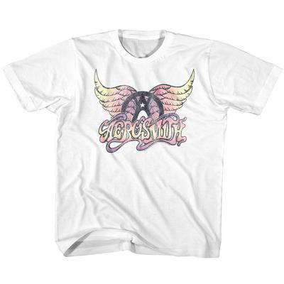 T-shirt Logo Pastel Wings Aerosmith Band Rock Album Concerto Tour Merch