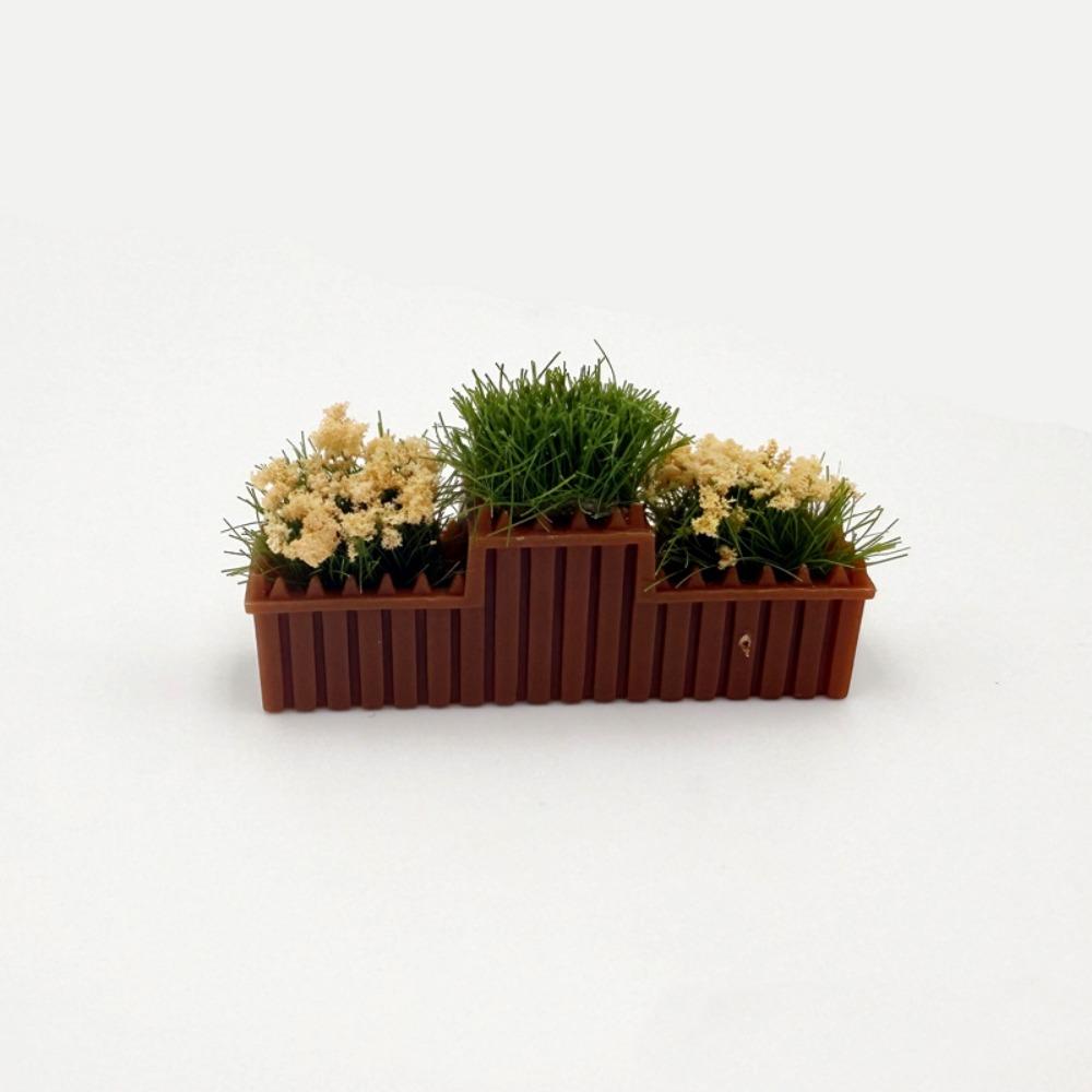 1:12 Scale Cherry Blossom Flowers Lifelike Garden Lifelike Artificial Flower Doll House Decor