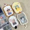[USED] Korean JPGO 10cm Doll Plush Clothes Trading Card Case Puppy