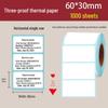Waterproof Self-Adhesive Thermal Label Paper for ePacket Waybills, 100x150 Mm
