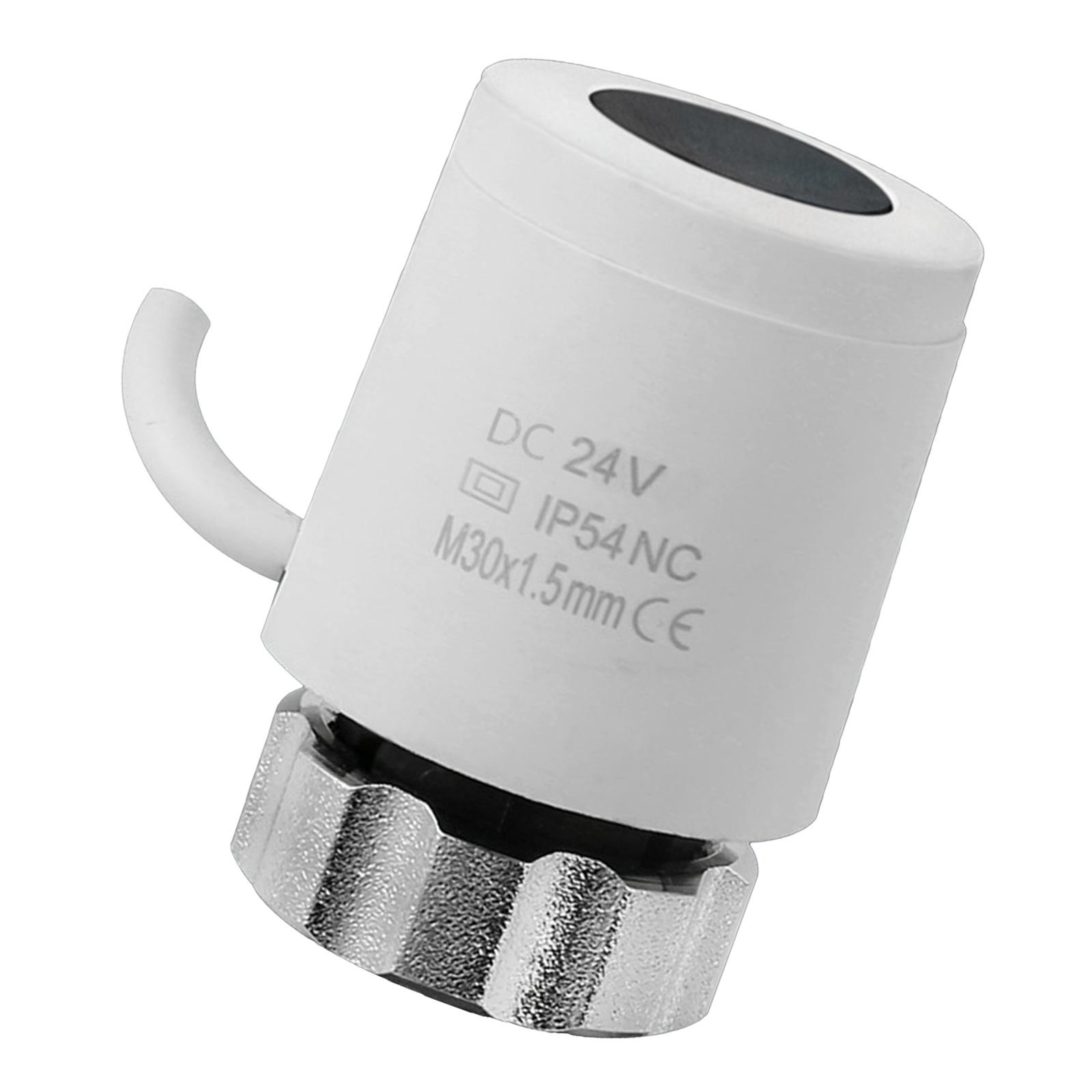 

24V Electric Thermal Actuator Floor Heating Radiator Valves Normally Closed/Open Valves Head Water Separator Easy to Use