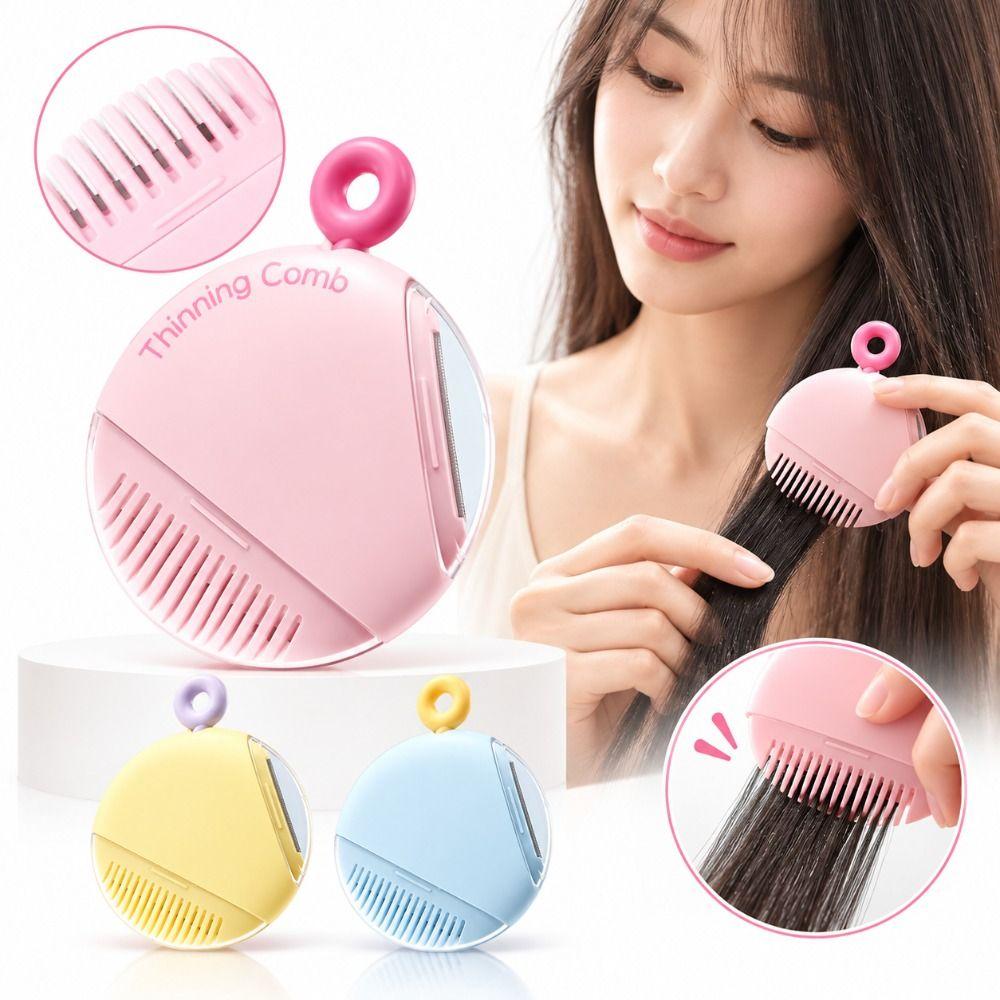 Portable Thinning Comb Multifunctional Eyebrow Razor Shaver for Trim Bangs And Broken Hair Bangs