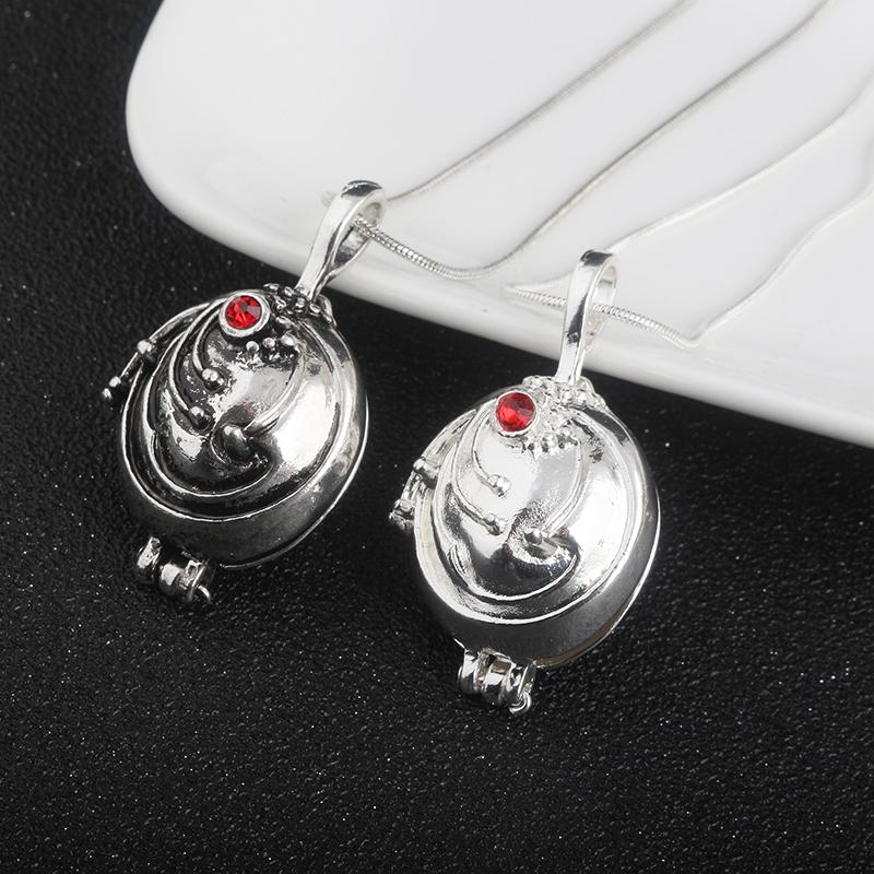 Collana Vampire Diaries Film Ciondolo Medaglione Elena Gilbert Retrò Classico Collane Verbena Donna Uomo Accessori Cosplay Gioielli