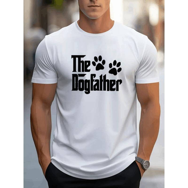 Europese maten Heren Casual T-shirt met korte mouwen 1 Stuk Zwaar Katoen - Comfortabele Ronde Hals, Zachte Schattige T-shirts Tops