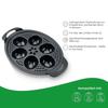 Nonstick Food Grade Eggs Mold For Air Fryers Oven Use Eggs Poacher Cups with Removable Handle Baking Accessories