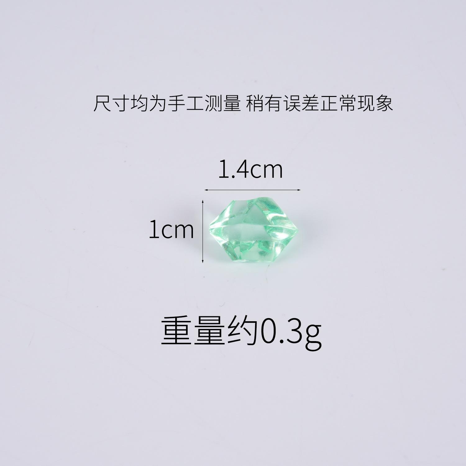 

500G Simulation Color Ice Cube Rock Sugar Model Diy Micro Landscape Fish Tank Decoration Acrylic Ice Cube Photography Prop