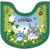 Totoro Toiletry Aozora Donguri Toilet Mat Approximately 5860cm Green Senko My Neighbor Short Cute Character Ghibli Life Studio