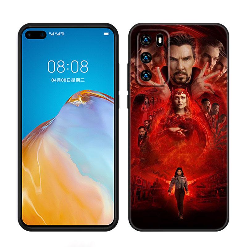 Scarlet Witch Phone Case For Huawei Pura 70 Ultra P20 P30 P40 Lite P60 Art P50 Pro P50E P Smart 2018 2019 2020 2021