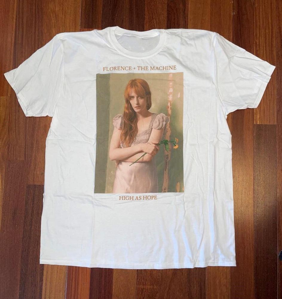 Музыкальный тур Florence & The Machine Белая футболка Унисекс футболка Все размеры XXXL