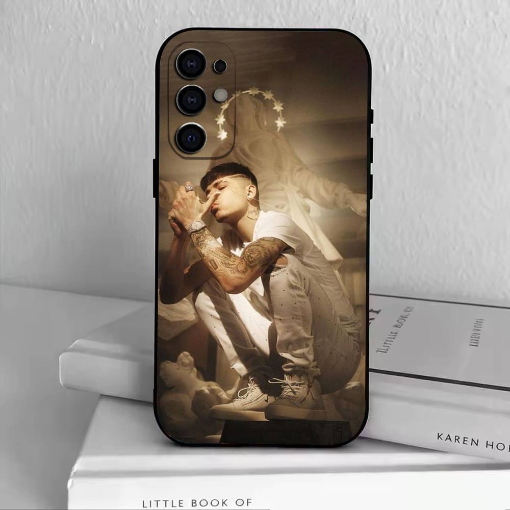 Singer Shiva Rapper  Phone Case Black Silicone Soft For Samsung S25,S24,S21,S22,S23,S30,Ultra,S20,Plus,Fe,Lite