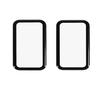 2Pcs/Pack For Xiaomi Smart Band 9 Pro Watch Screen Protector HD Clear PMMA Film (Black Edge)