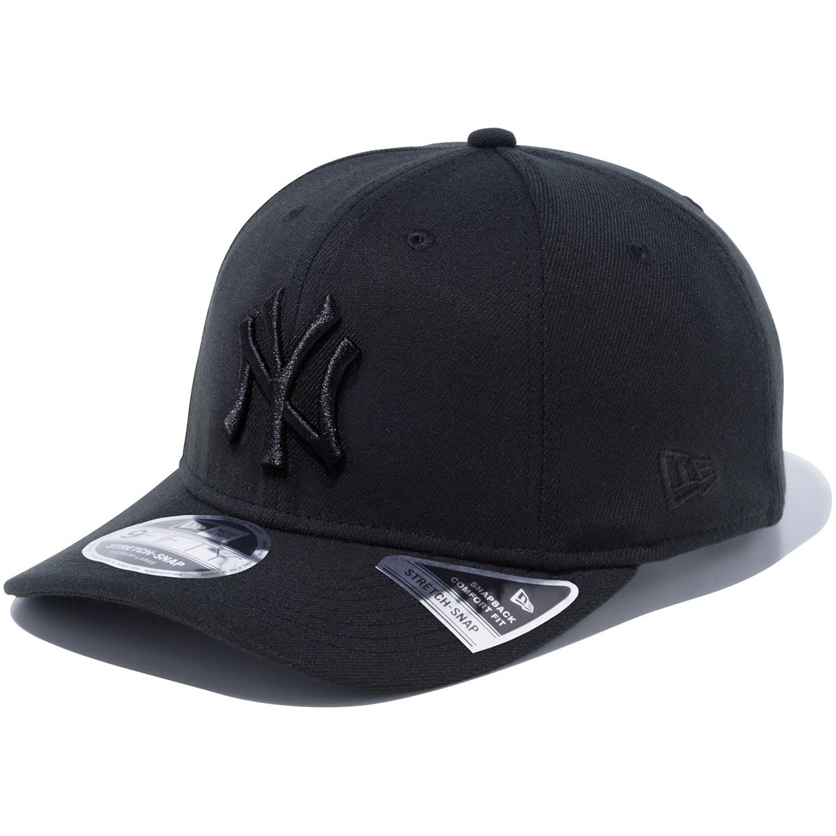 

New Era 9FIFTY Стрейч Снэпбэк Размер Кепка NY Yankees, MLB, NBA, NFL, M/L (приблизительно. 57-61см), (Черный/черный) [Использовал]