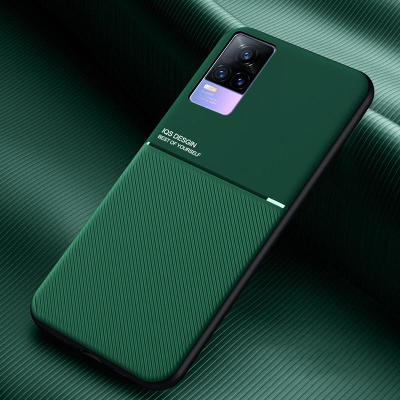 Luxury Leather Phone Case For Vivo V21 V21e V20 SE Y51 Y31 S9 S10 Pro Cover Silicone Case For Vivo Y20 Y30 Y53S Y20S Y11S Y12S