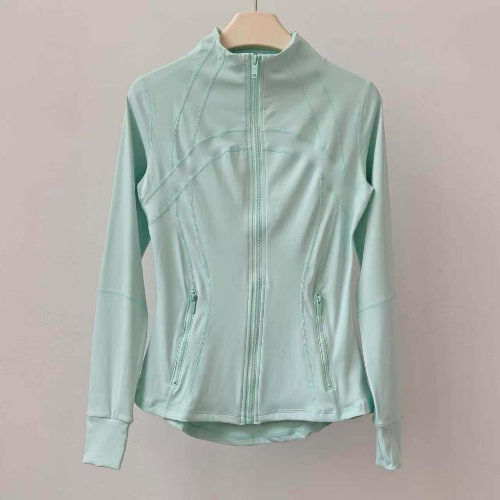 Yoga Clothing Jacket Women Slimming Running Training Sports Stand-up Collar Long-sleeved Fitness Clothing Body-slimming Pilates