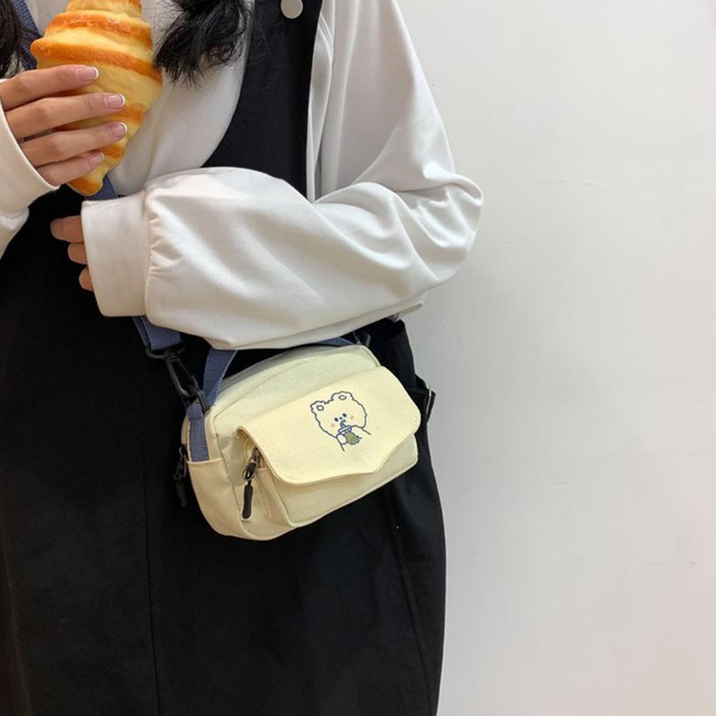 Japanese Harajuku Ita Bag for Women Canvas Itabag High School Girls Uniform JK Crossbody Shoulder Bag