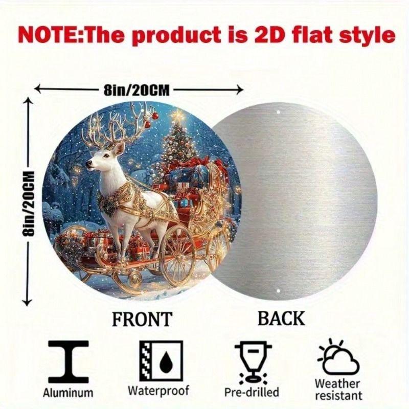 Decorative Metal Tin Sign Wall Art Home Decor 20x20 Cm