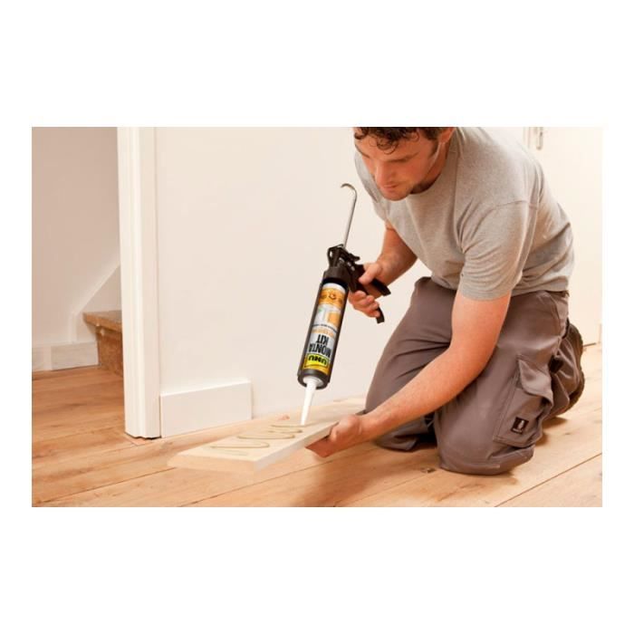 Adhésif de montage - Uhu - Monta Kit® Professionnel - 350g - Caoutchouc néoprène - Multi-usages