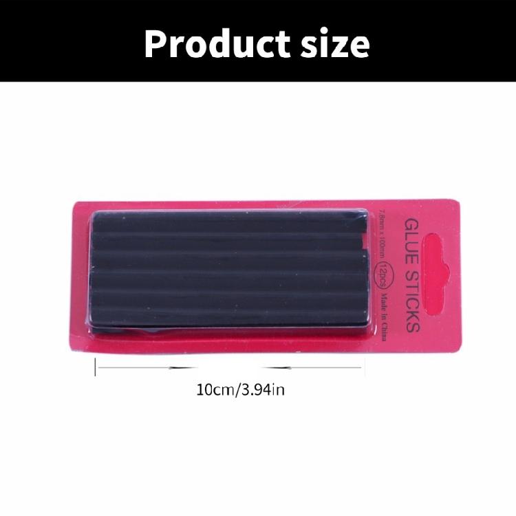 12 Pieces Professional Glues Sticks For Hair Extensions Portable Real Hair Extension Tools for Salon or Home Use