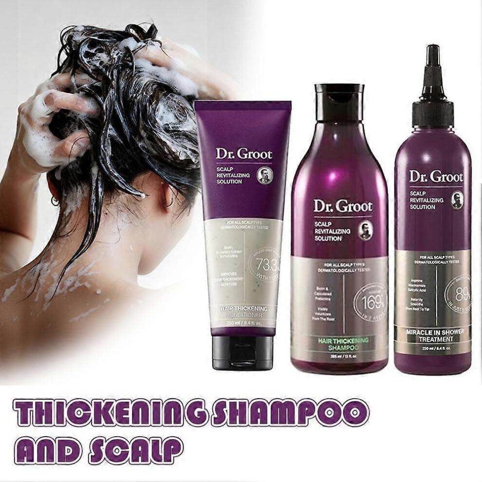 (shampoo) Dr Groot Scalp Revitalizing Solution Hair Thickening Oil Shampoo Conditioner