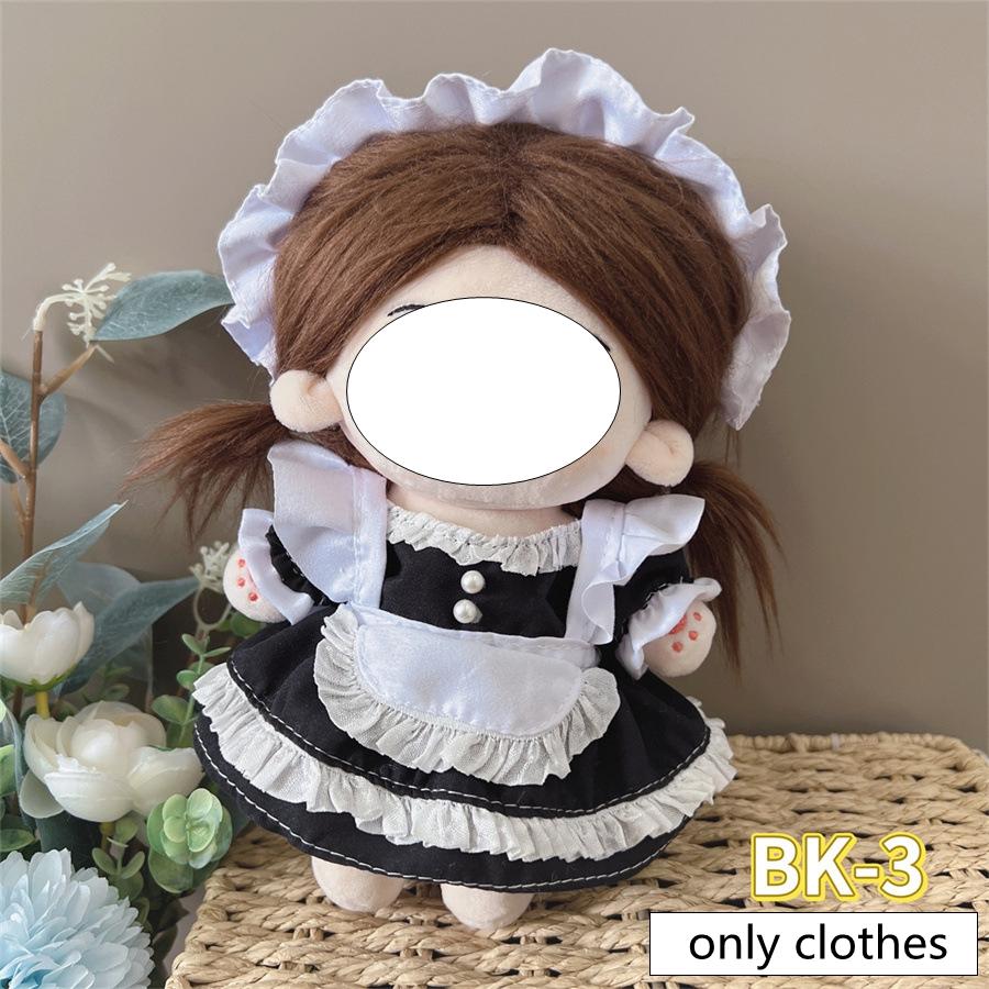 Cute Lovely Doll Clothes High Quality Cotton Doll Accessories Princess Dress Clothes For  20Cm Cotton Doll/Exo Idol Dolls Toys
