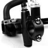 Universal Pair Left + Right CNC Aluminum  17.5mm motorcycle brake clutch pump lever Radial master cylinder 7/8" 22mm For Yamaha Kawasaki Suzuki