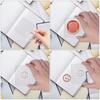 12pk 15x15cm Clear Acrylic Stamp Blocks - Grid Lines for Silicone Stamps & Scrapbooking