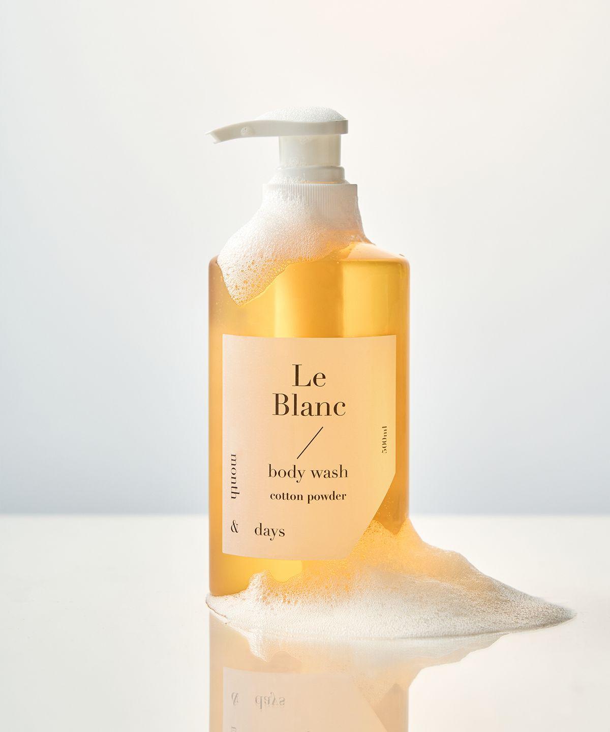 Perfume Care Body Wash 500ml (Select 1 of 5) Le Blanc (baby powder scent)