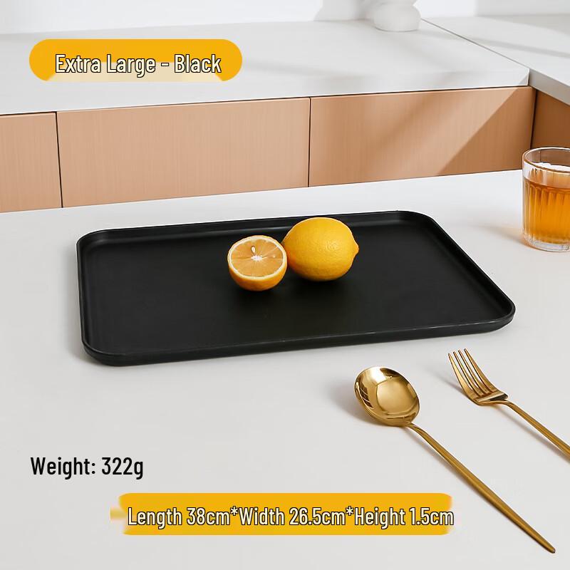 Extra Large Rectangular Straw Storage Tray