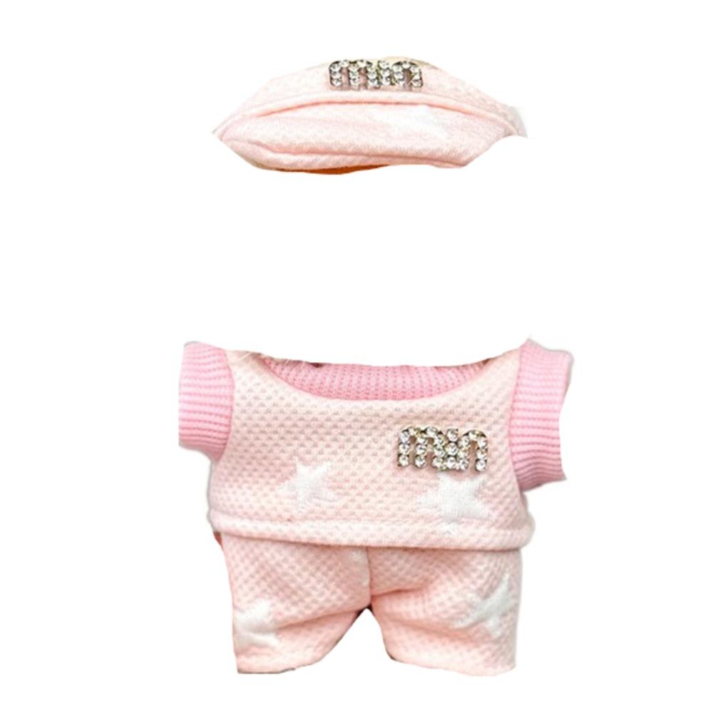 1 Set Dress Labubu Doll's Clothes Skirt Plush Dolls Clothes 17cm Labubu Clothes Set  for 17cm Labubu