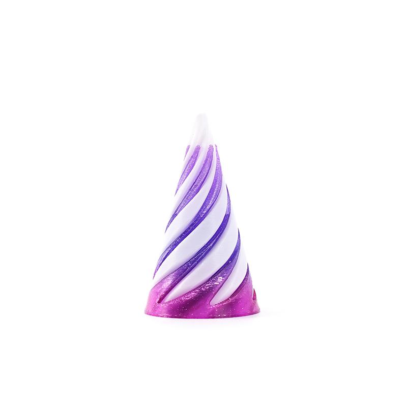 1 Piece Spiral Cone Decompression Toy 3D Printed Pyramid Impossible Pass-Through Sculpture Square Pillar Helix Screw Fidget Toys