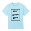 Streetwear Customized Pattern Print T-Shirt Harajuku Casual O Neck Short Sleeves Men Women Cotton T-Shirt