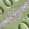Luxurious Bridal Rhinestone Waistband - European & American Wedding Dress Belt