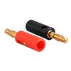 10pcs Banana Speaker Plugs Silver 4mm Banana Plug Connector For Audio Video Speaker Cable Adapter Terminal