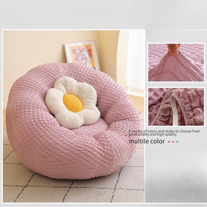 2025 New Cat Scratch-resistant Style All-season Universal Pumpkin Sofa Dust Cover Lazy Bean Bag Single-person Sofa Cover