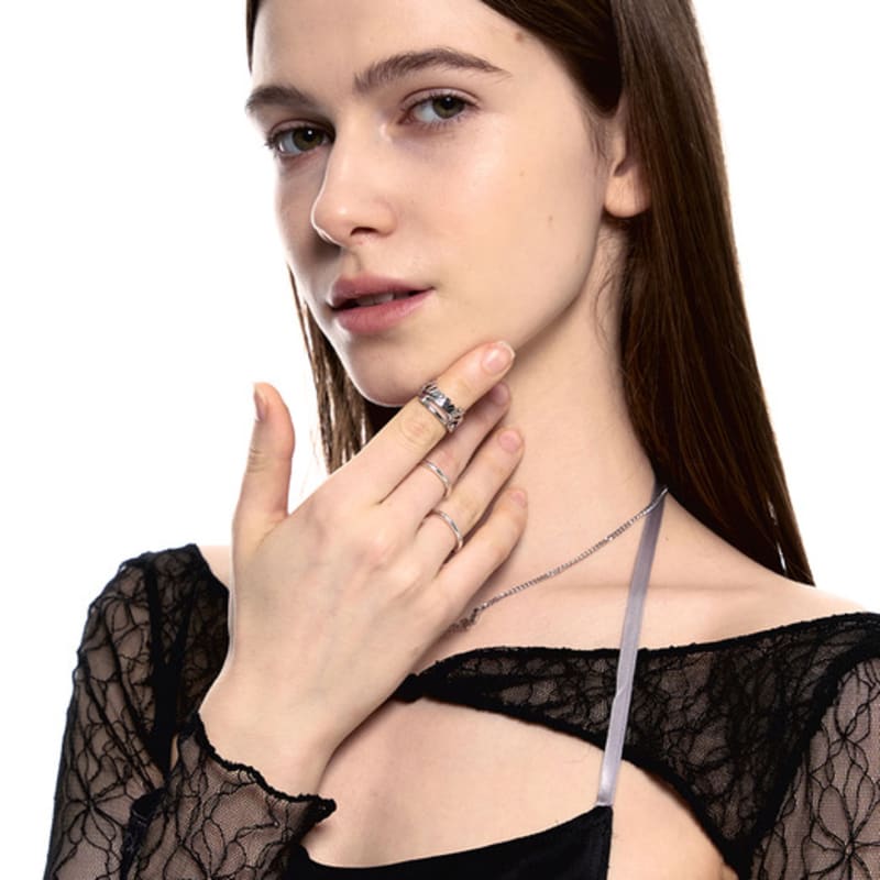 SENTIMENTS NO.451 [SILVER] RING