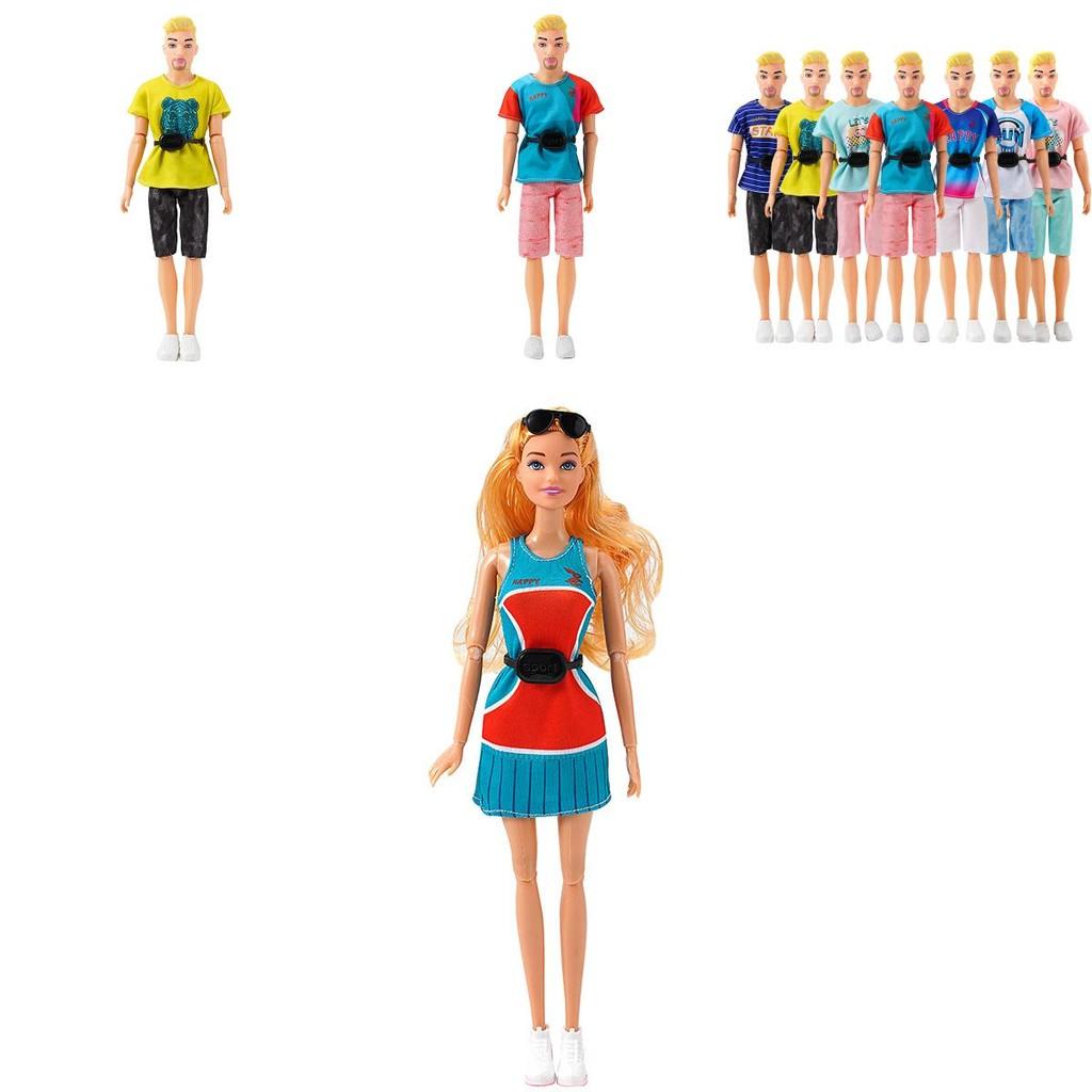 New 30cm Fashionable Ken Doll For Men And Girls Summer Sports And Casual Couple Cross-border Trade