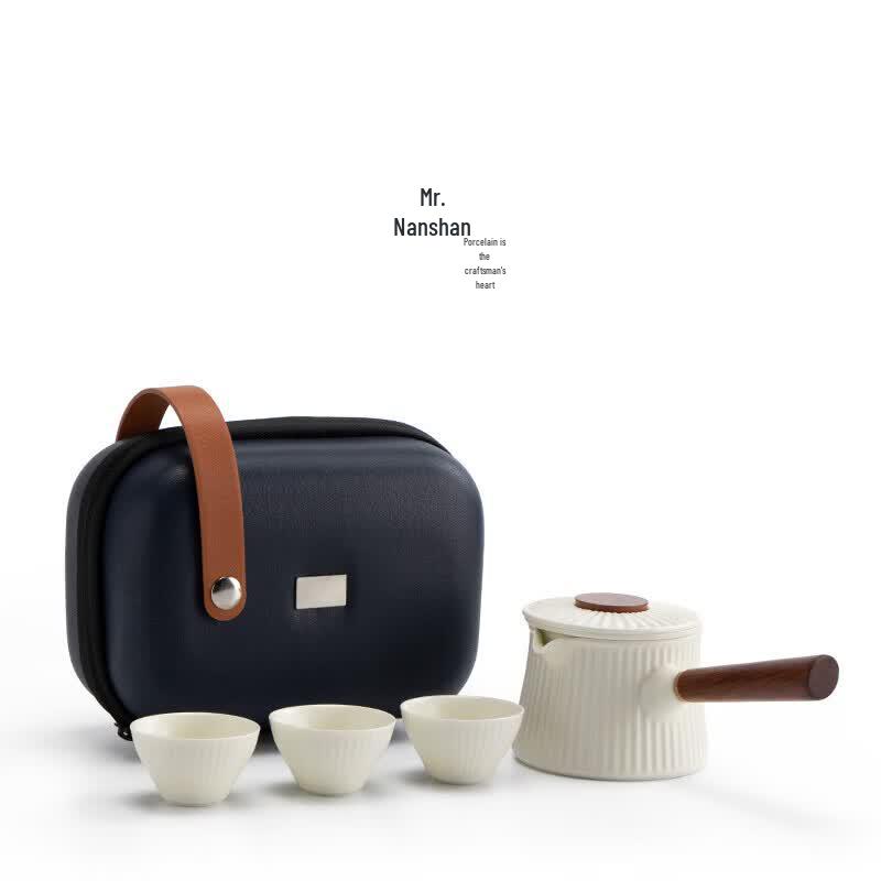 Nanshan Gentleman Japanese Style Portable Ceramic Tea Set