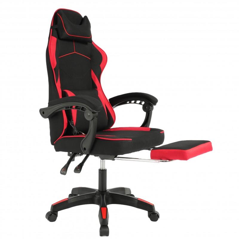 Gaming Chair Swivel Footrest Massage Cushion For Gamers Comfortable