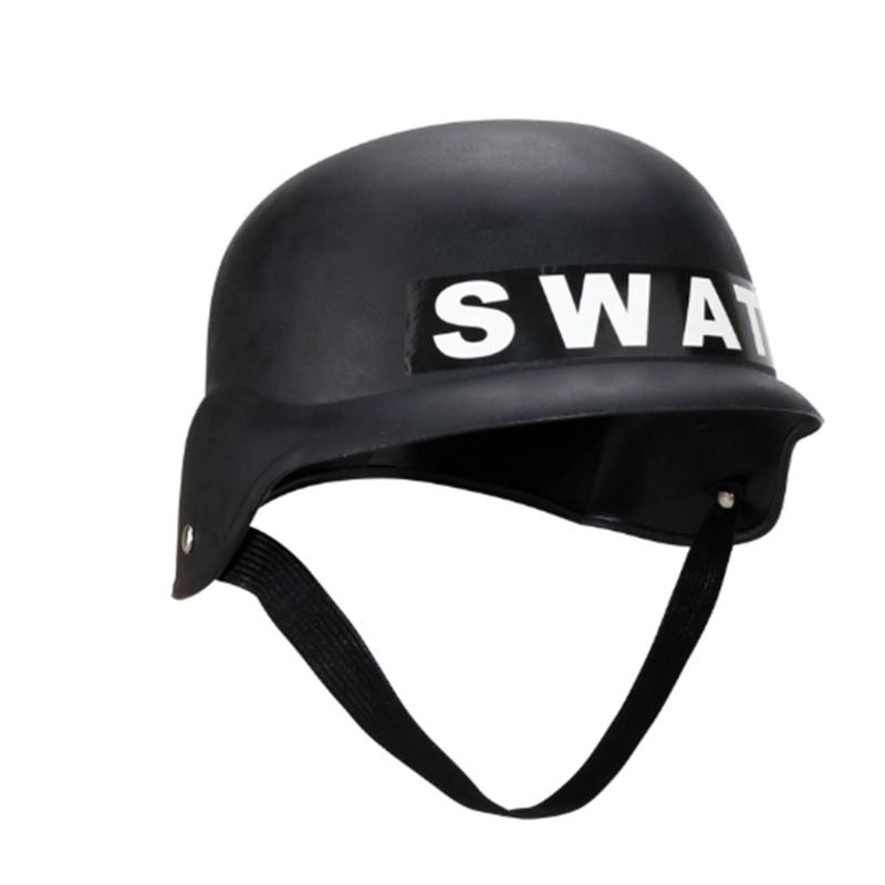 Adult Kids Police Hat Cop Cosplay Hat Captain Hat Swat Hat Accessory Stage Performances Military Caps Halloween Party