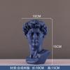 Dropship David Statue Bust Head Sculpture Cheap Red Blue White Resin the David Bust