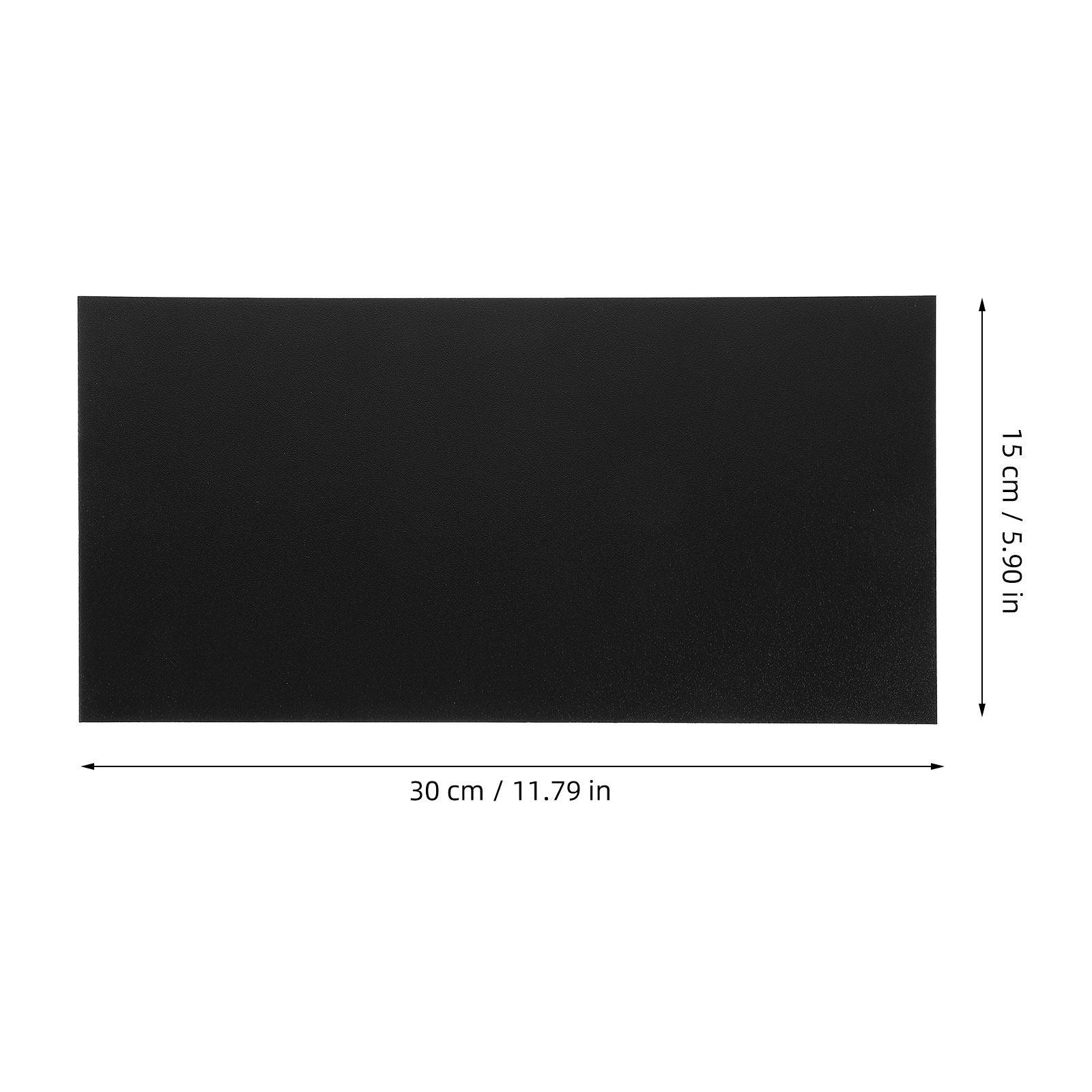 

Black ABS Plastic Sheet 1Mm Thick Versatile DIY Craft Material for Models Decorations Parts Thermal Forming Crafting Panel