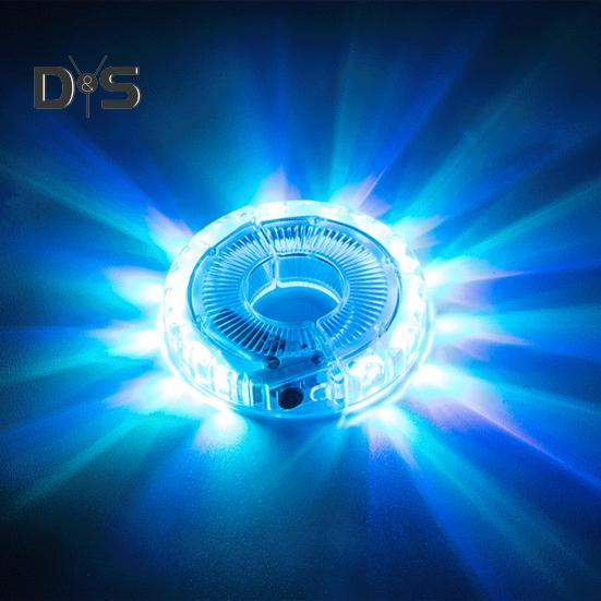 Světlo na kolo na kolo IP55 Vodotěsné Nabíjecí Nastavitelná Noční jízda Cyklistika Silnice Horské kolo Hub Paprsek LED Dekorační lampa