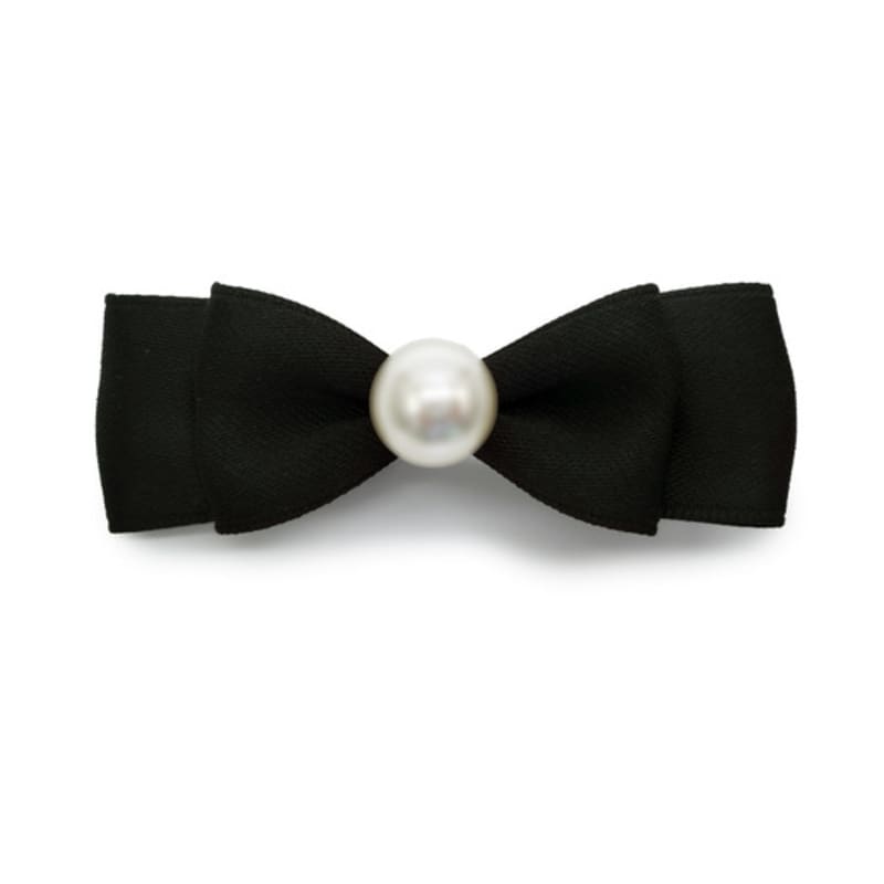 ELLE Jewelry Pearl Ribbon Hair Clip ELHP047