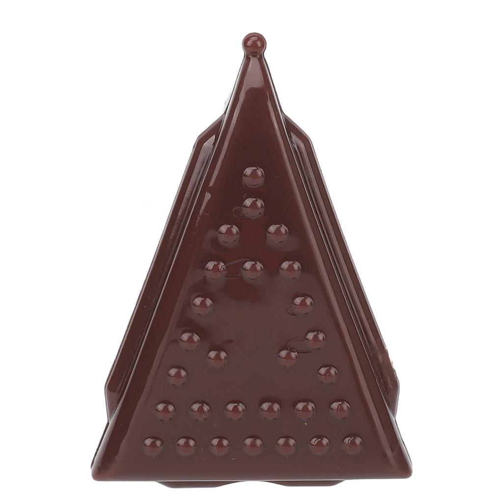 Silicone Meridian Massage Brush Triangle Dredge Collaterals Breast Slimming Brush Brown