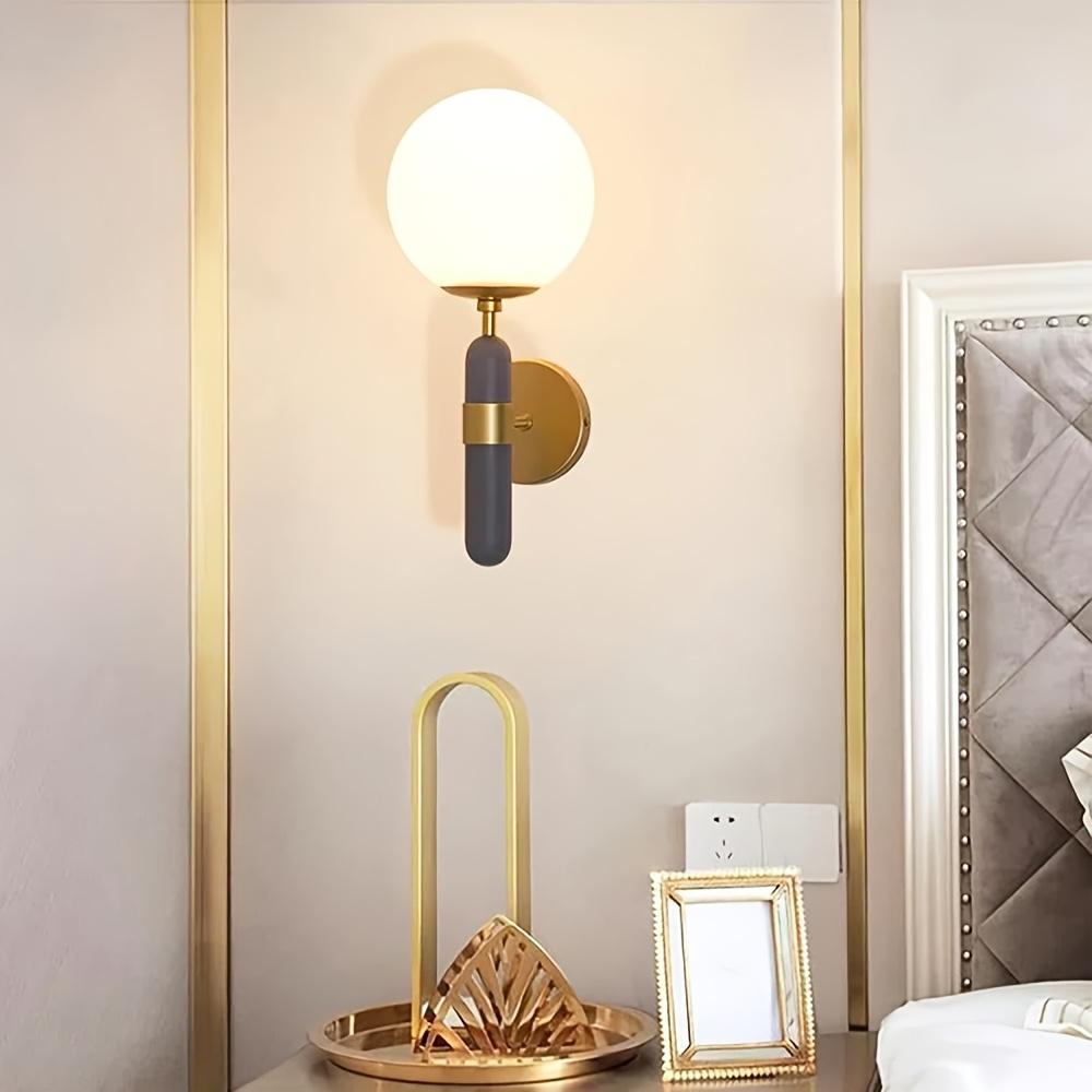 1pc 2.44m/96.06in Gold Stainless Steel Wall Sticker, Metal Mirror Self-adhesive Wall Paper Strip, Used for Edge Decoration
