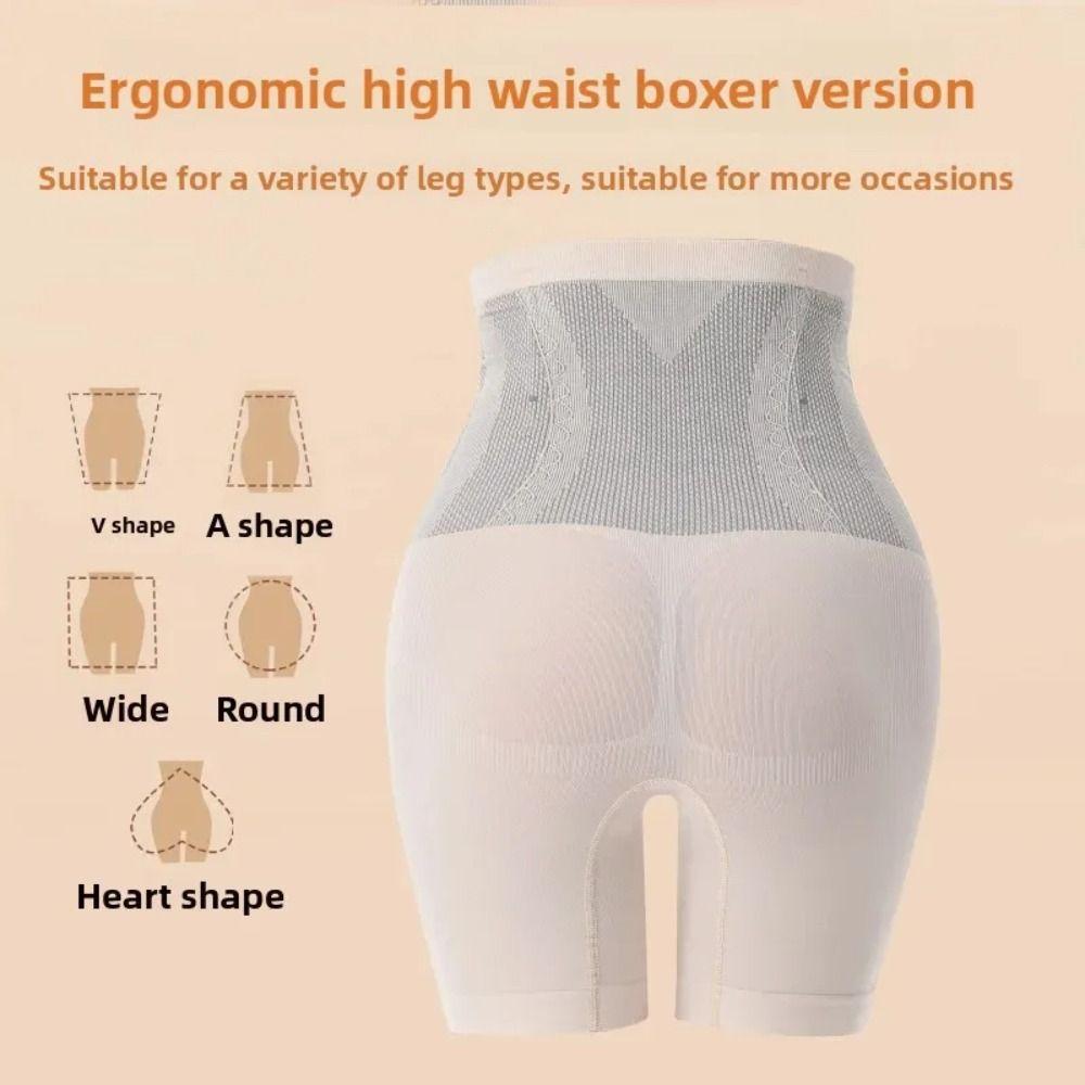 Butt Lifter High-Waisted Shaping Pants Trainer Shorts Body Shaping Pants  Female Underwear