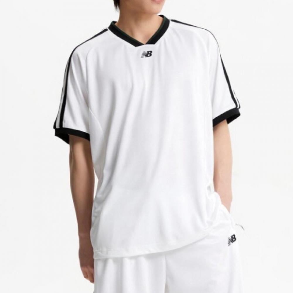 

New Balance Basketball Short Sleeve Jersey Lqj Nbnef21573 10 100